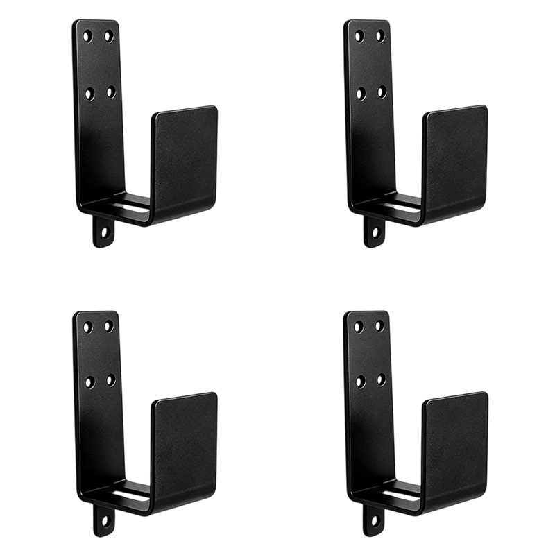 Home Security Bars - A02F-Nero a Forma di U per