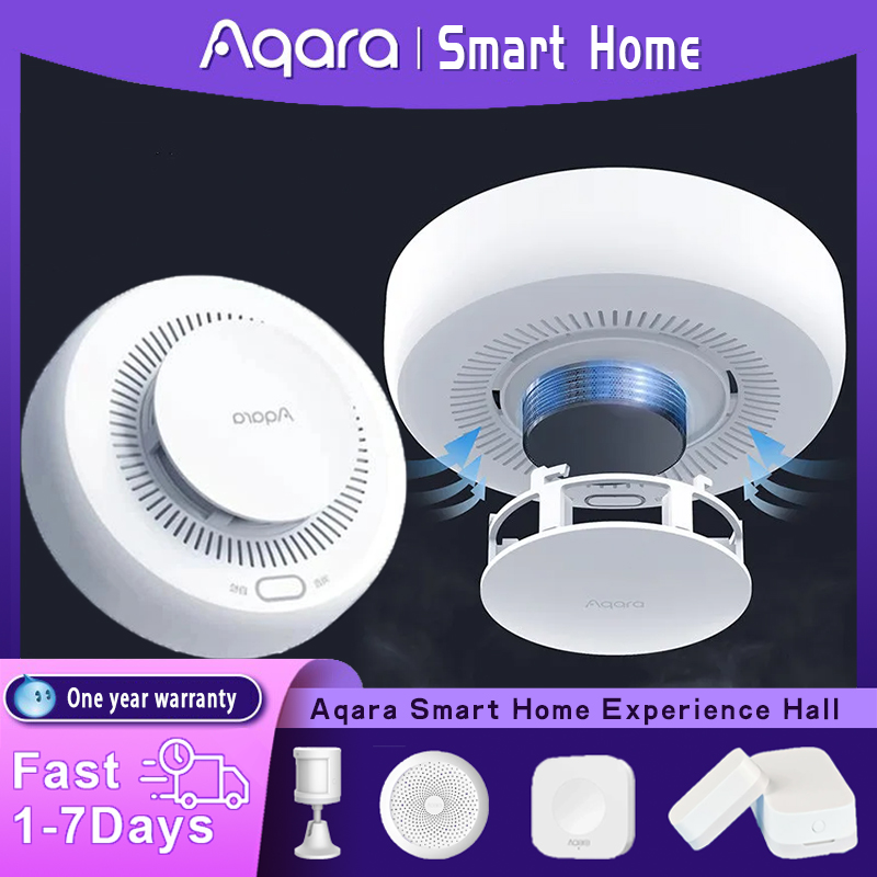 Mi Home Security Xiaomi - Aqara Sensore rilevatore di fumo intelligente