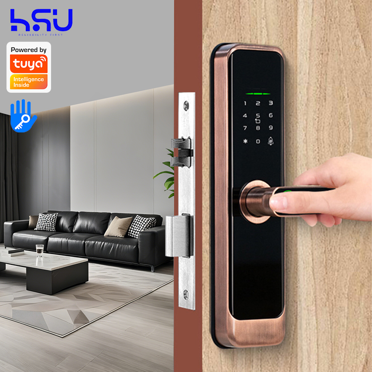 Home Security Door Lock - Serratura Digitale Intelligente con Codice, Maniglia