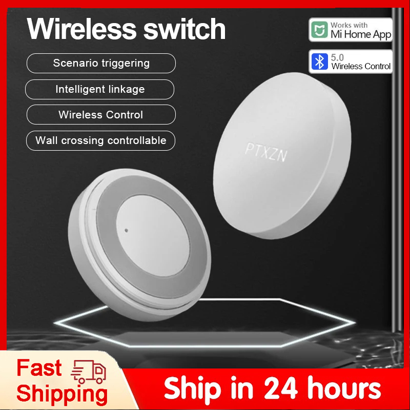 Mi Home Security Xiaomi - Interruttore Intelligente PTX Wireless Mini con