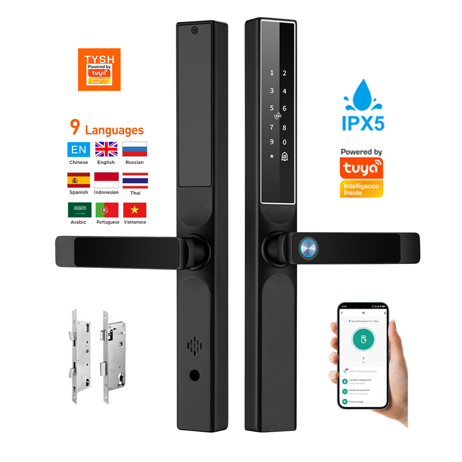 Home Security Door Lock - Tuya App Impronte digitali Serratura per