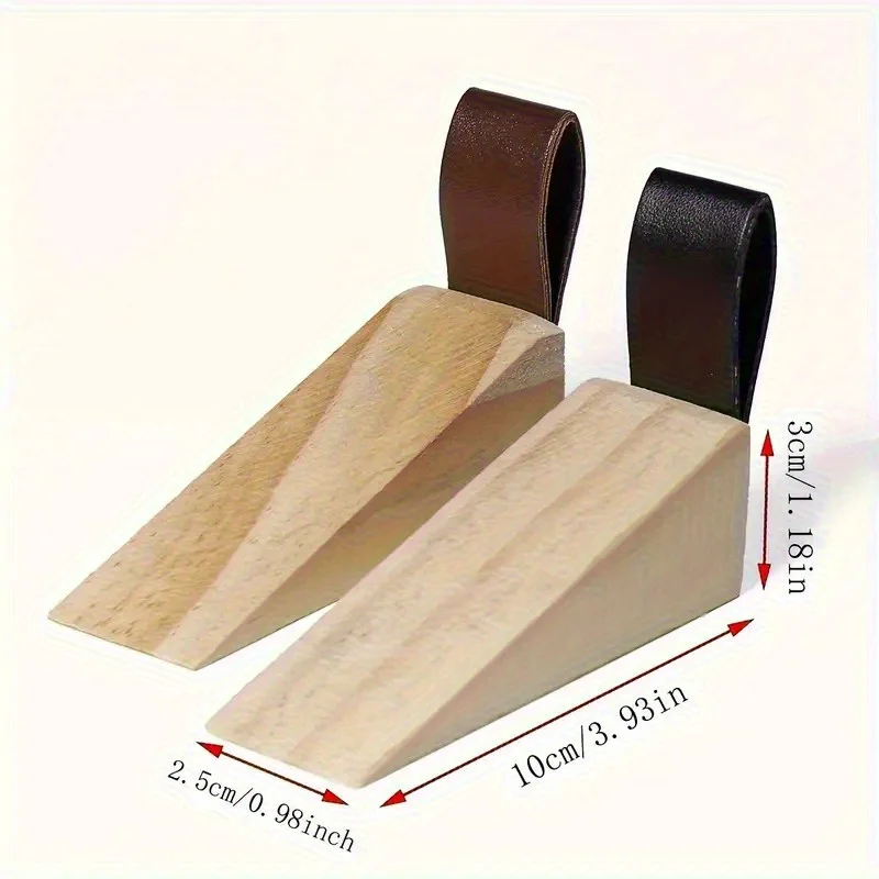 Home Security Jammers - Fermaporta in legno massello da 1