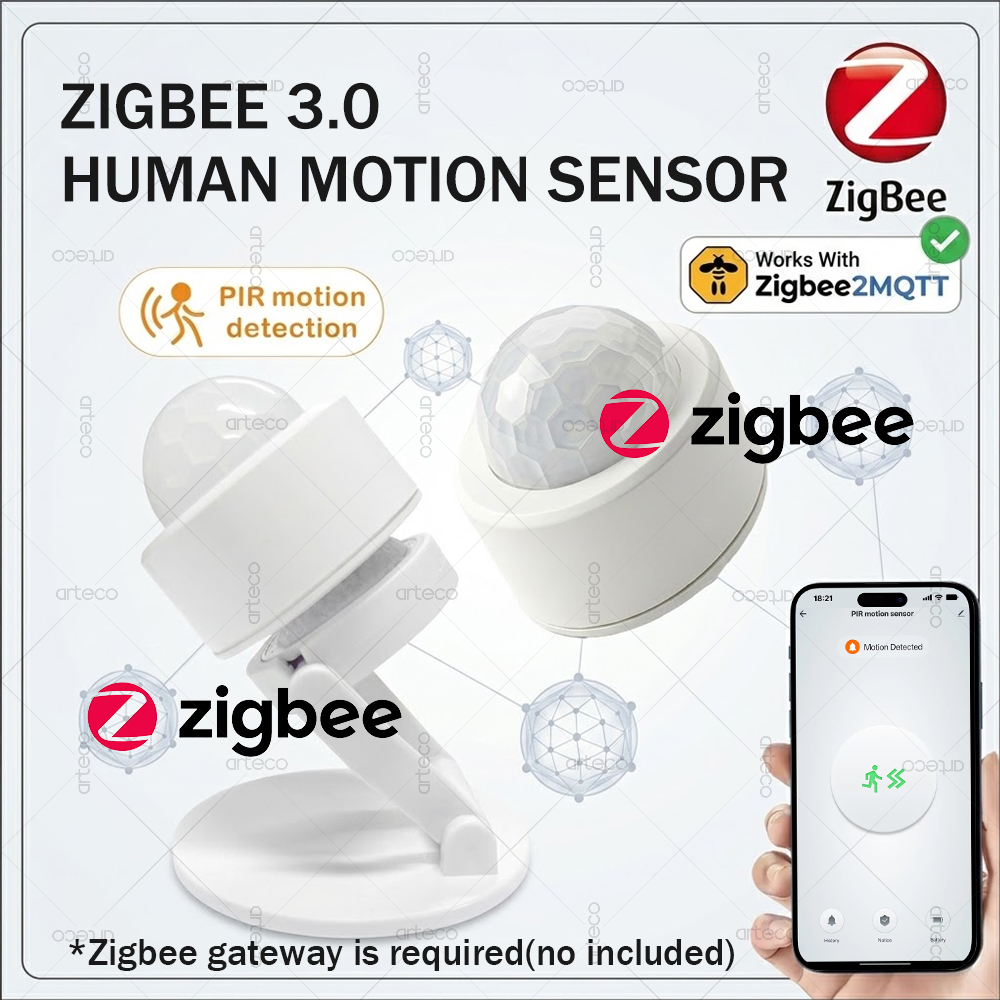 Home Security With Alarm - Sensore di Movimento PIR Mini Zigbee
