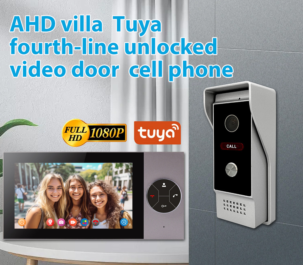 Home Security Land - Videocitofono con Schermo IPS da 7