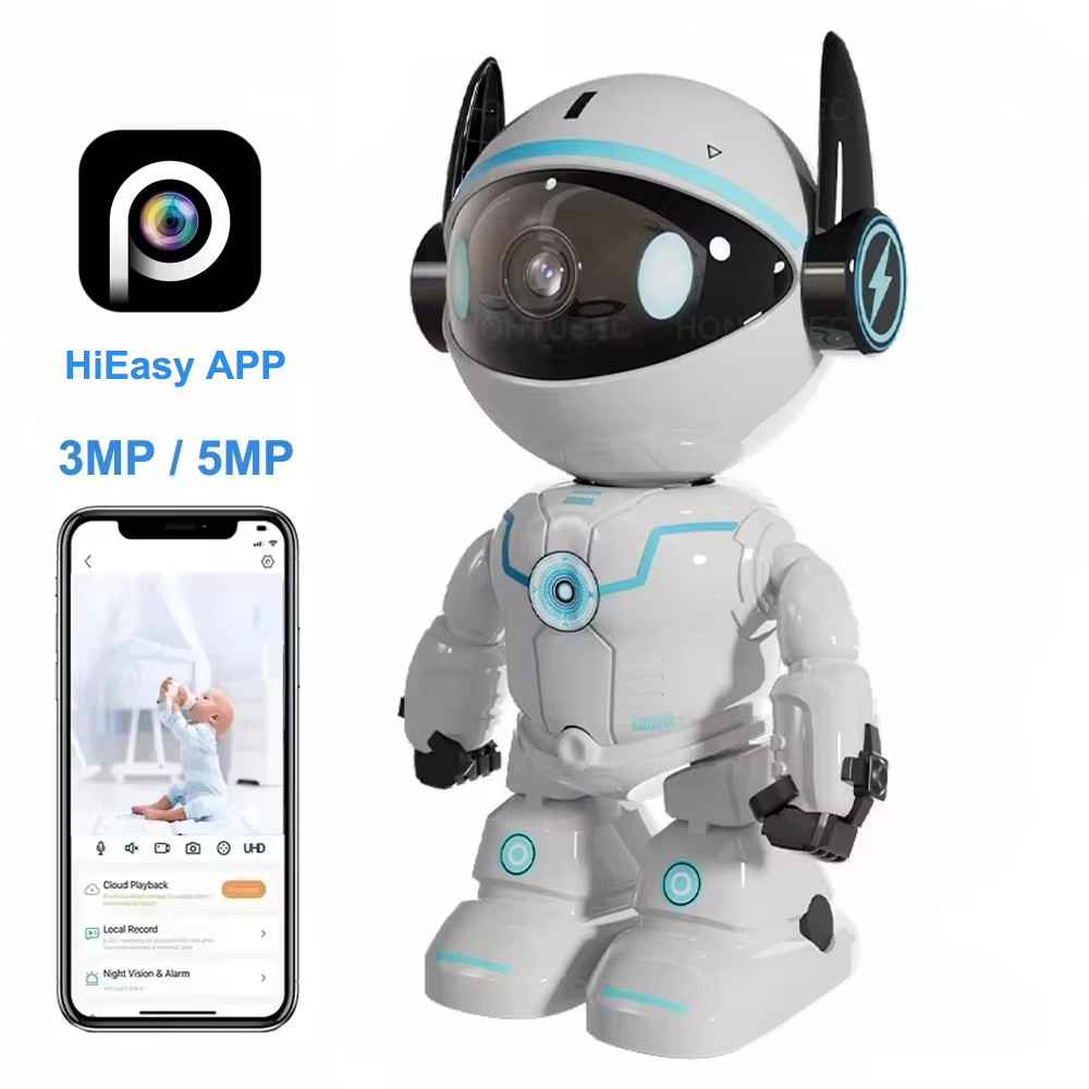 Home Security Robot - Telecamera robot HiEasy 5MP Wifi Telecamera