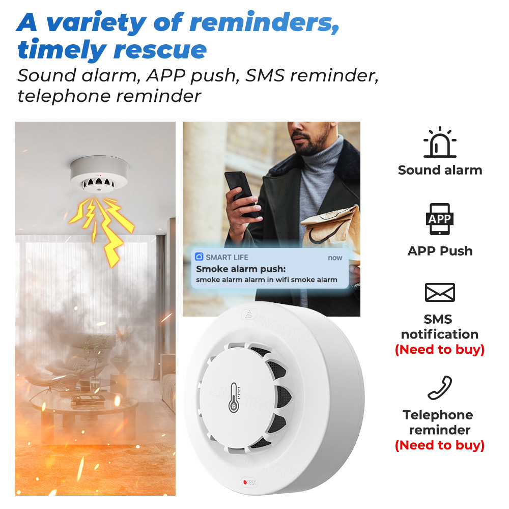 Sensore di Temperatura e Umidi - Home Security With Alarm recensione e prezzo