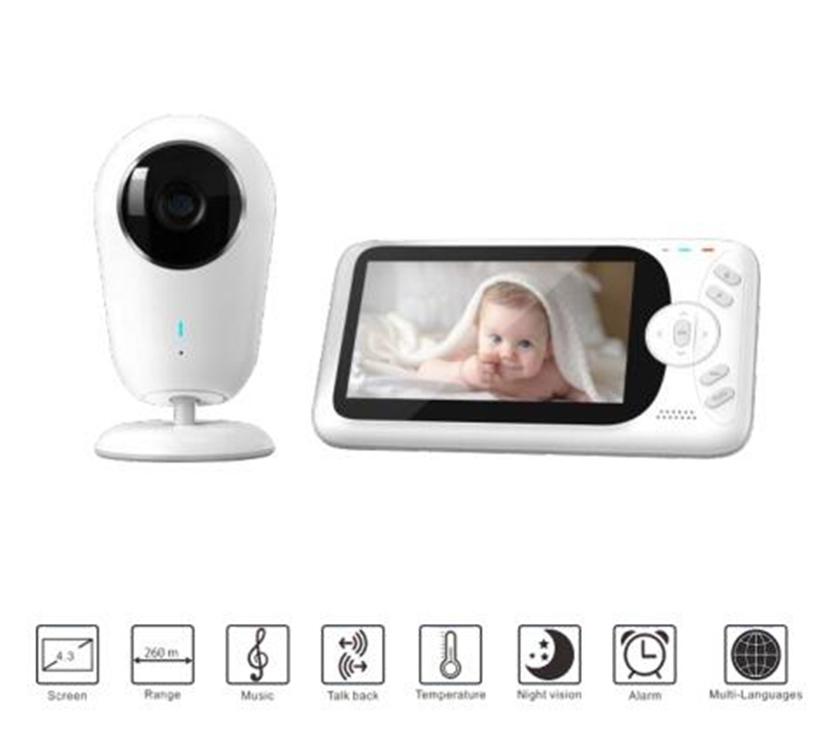 Baby monitor wireless Full HD  - Home Security Land recensione e prezzo