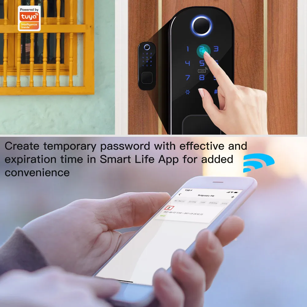 MOES WiFi Tuya Smart Lock Port - Home Security Door Lock recensione e prezzo