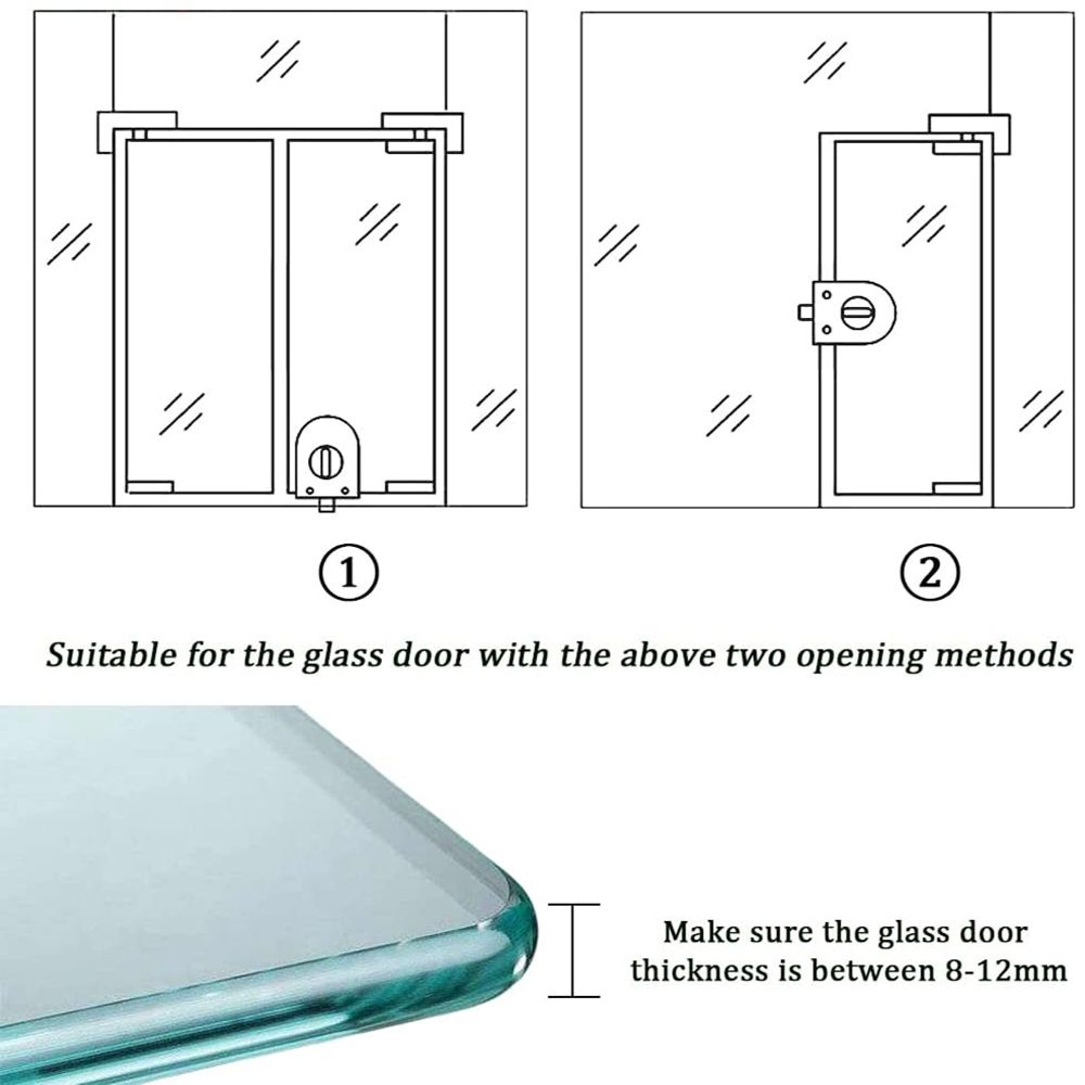 Toilette Negozio Sicurezza dom - Home Security Door Lock recensione e prezzo