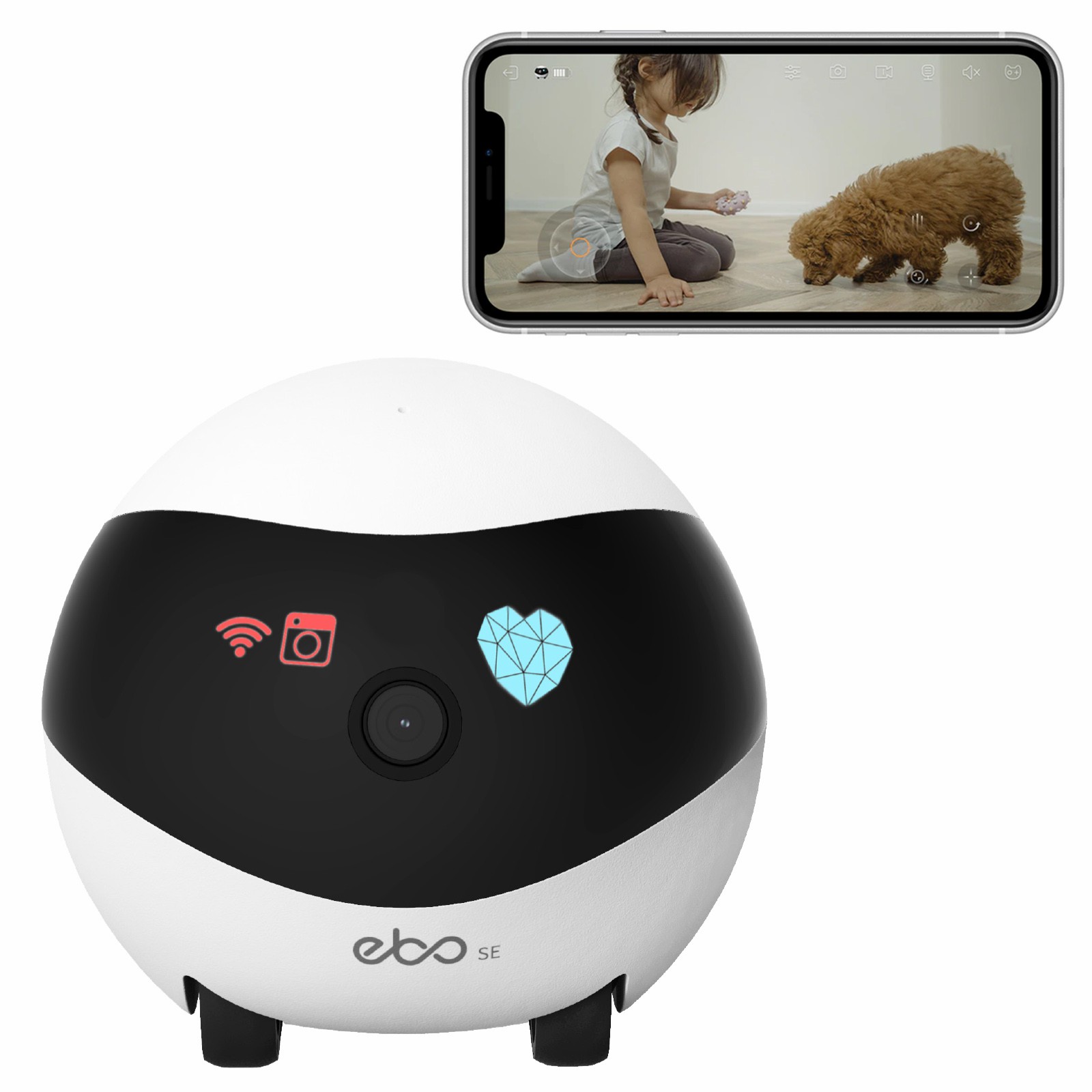 EBO SE Smart Home Robot Compan - Home Security Robot recensione e prezzo