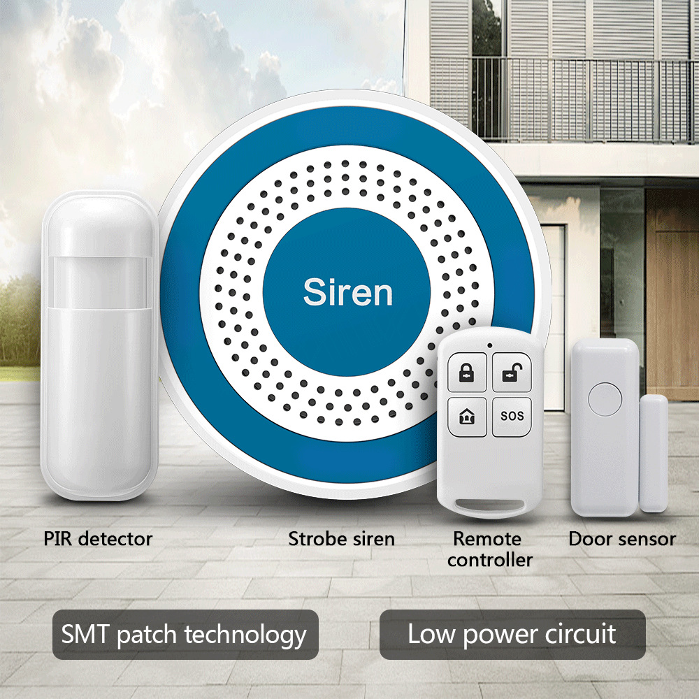 Pulsante SOS sirena di allarme - Home Security Land recensione e prezzo