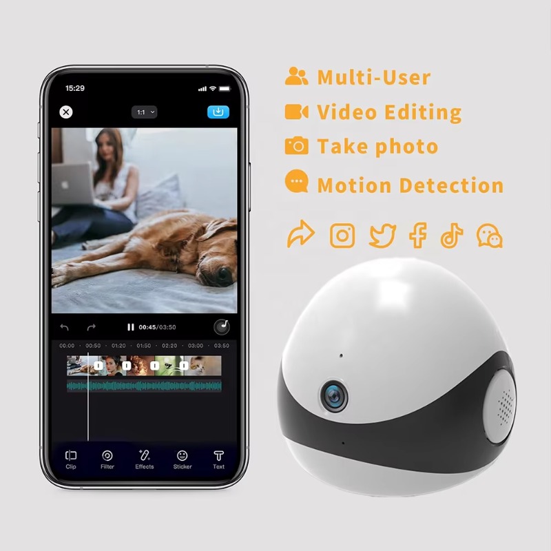 Telecamera Robot Wireless 2K H - Home Security Robot recensione e prezzo