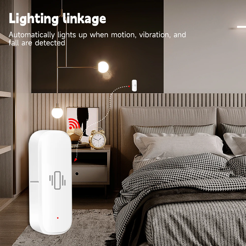 Sensore di Vibrazione Smart Wi - Home Security With Alarm recensione e prezzo