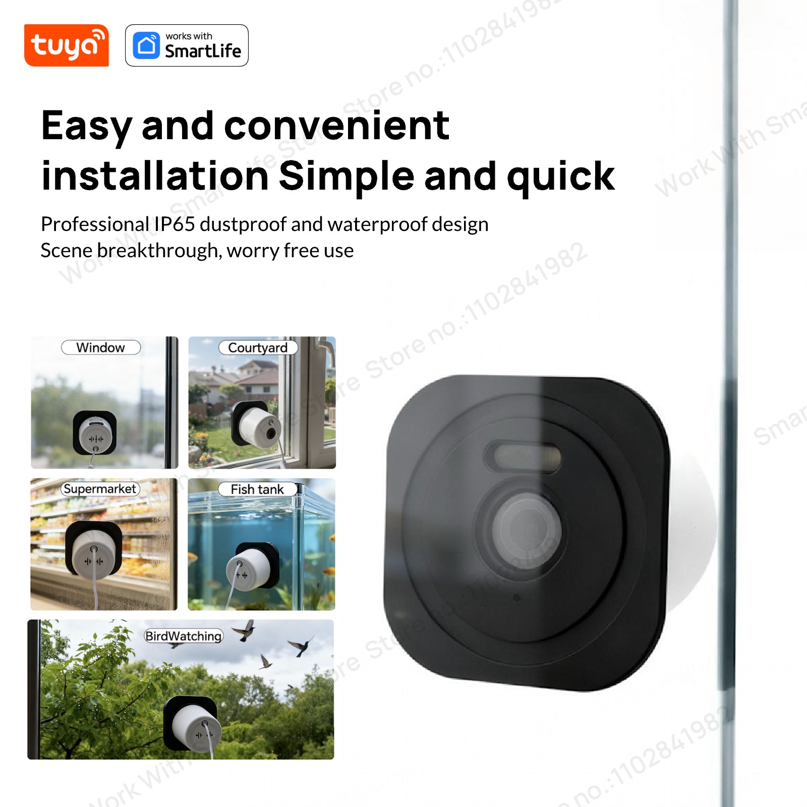 Telecamera da finestra Tuya da - Home Security Robot recensione e prezzo