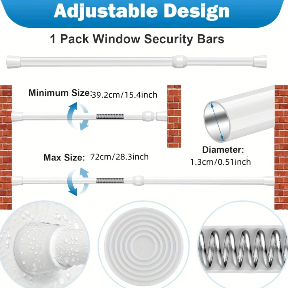 Barra di sicurezza regolabile  - Home Security Bars recensione e prezzo