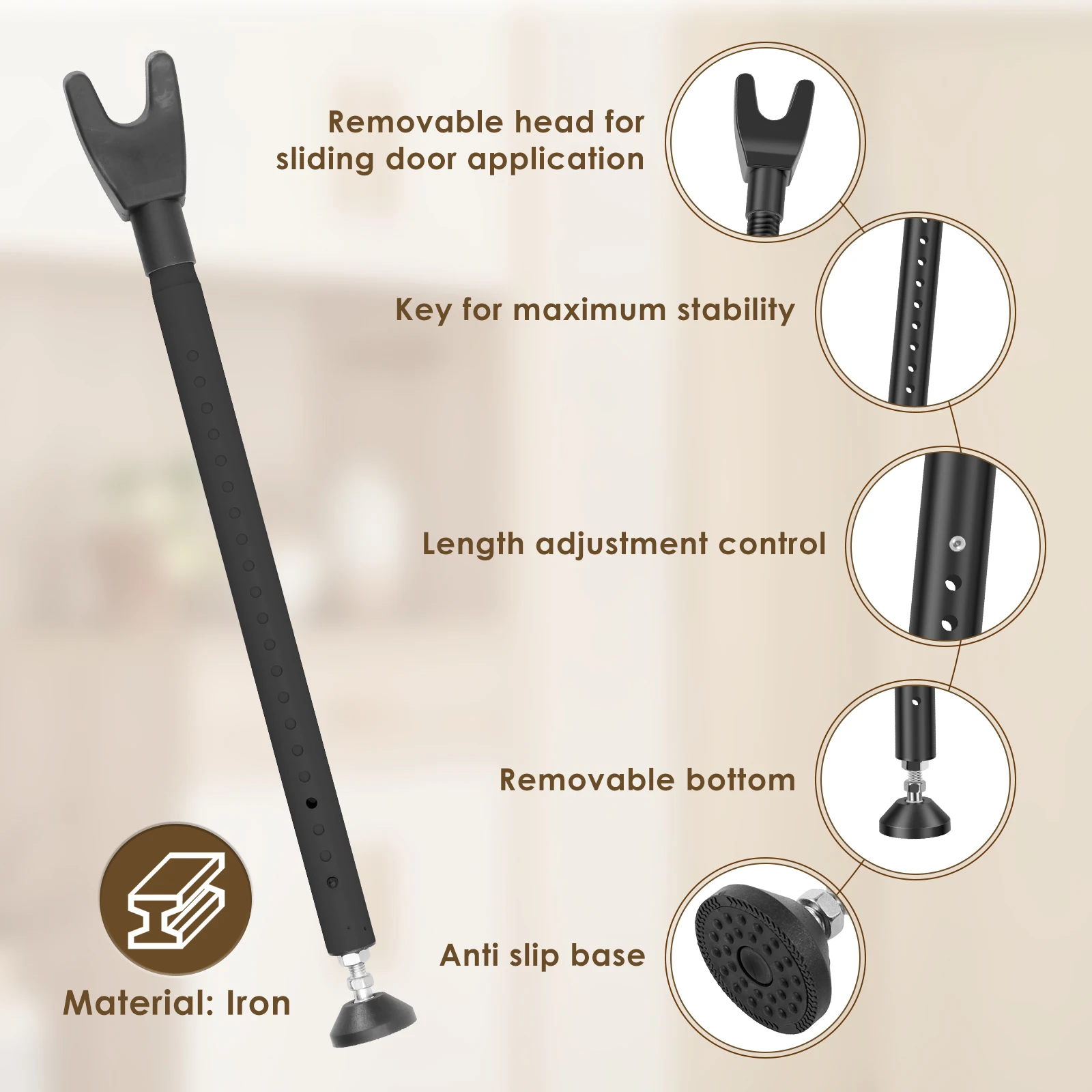 Barra di Bloccaggio per Porte  - Home Security Bars recensione e prezzo