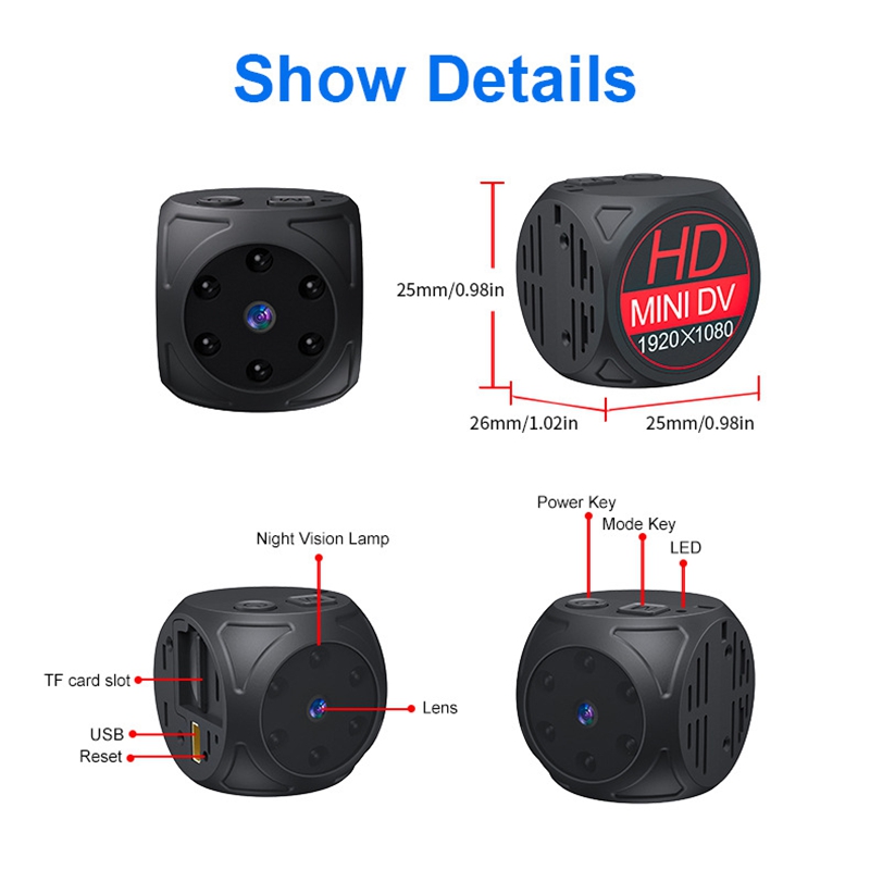Mini Telecamera HD 1080p Porta - Home Security Video recensione e prezzo