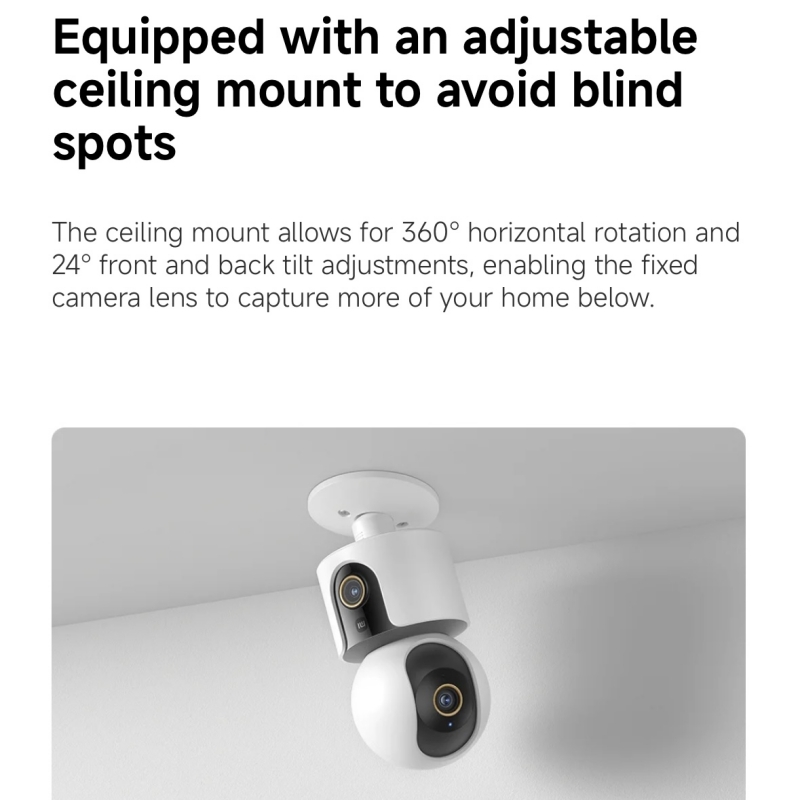 Xiaomi Smart Camera C500 Versi - Mi Home Security Xiaomi recensione e prezzo