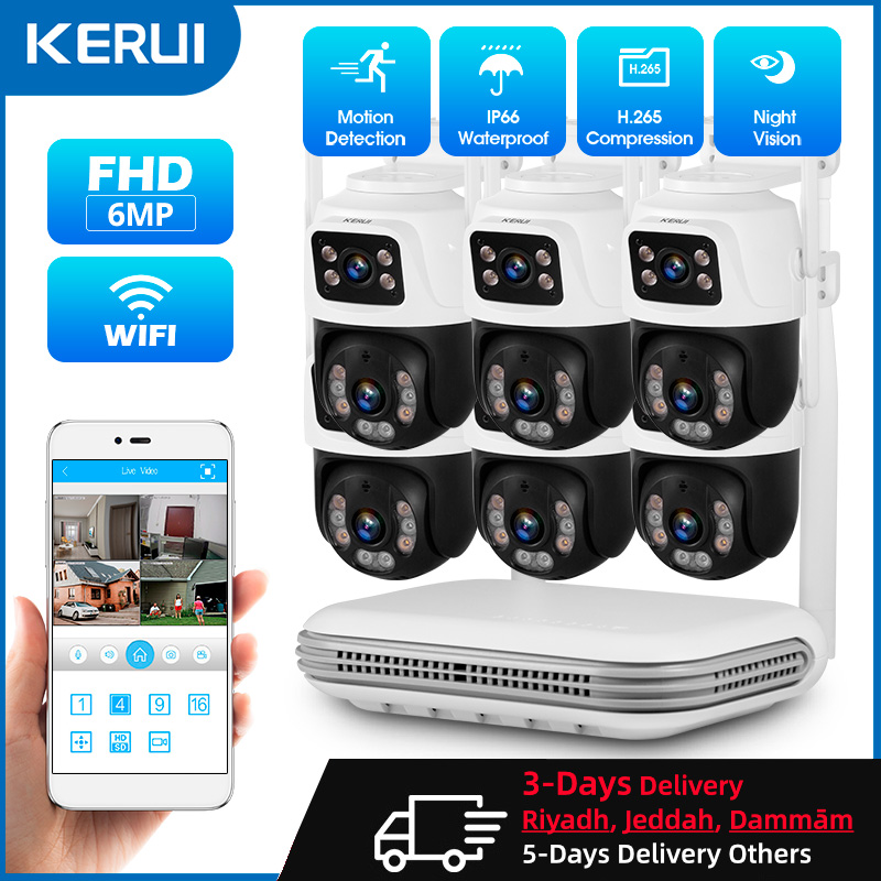 KERUI Impermeabile 6MP HD Wire - Home Security Video recensione e prezzo
