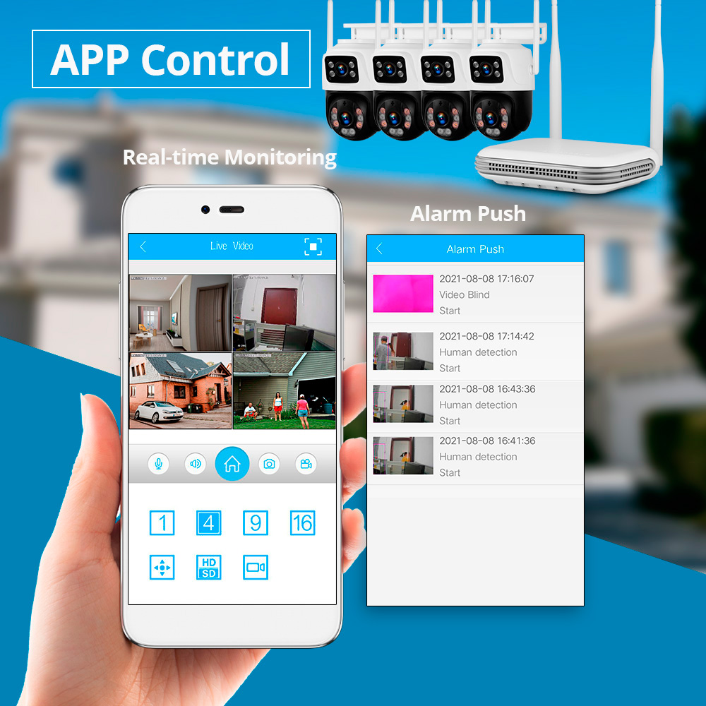 KERUI Impermeabile 6MP HD Wire - Home Security Video recensione e prezzo