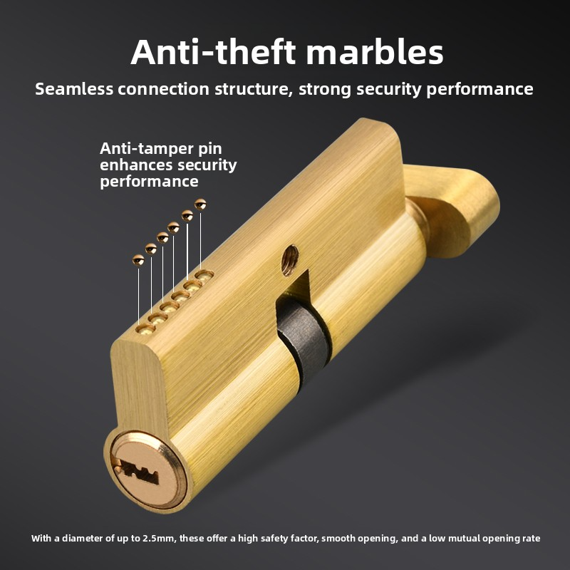 Serratura a cilindro per porta - Home Security Door Lock recensione e prezzo