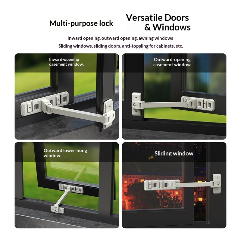 Blocco di Sicurezza Regolabile - Home Security Door Lock recensione e prezzo
