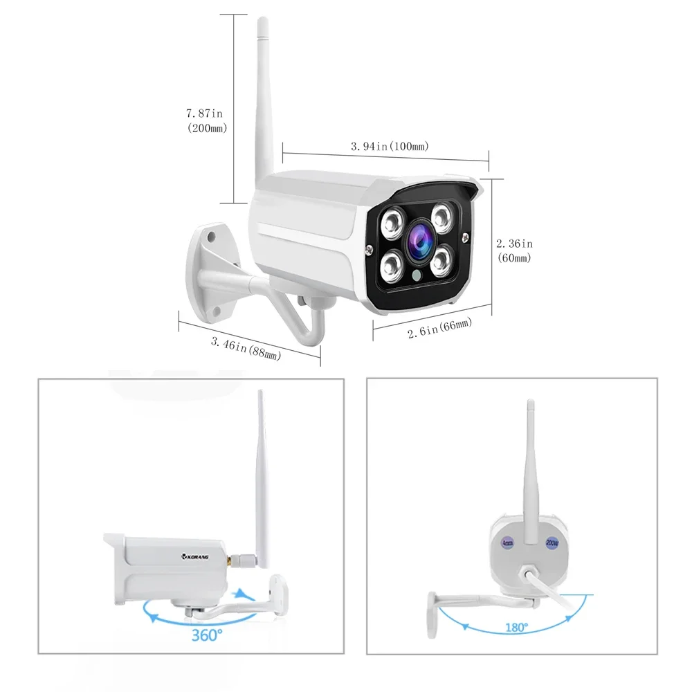 Kit di Telecamere IP WiFi 1080 - Home Security Prices recensione e prezzo